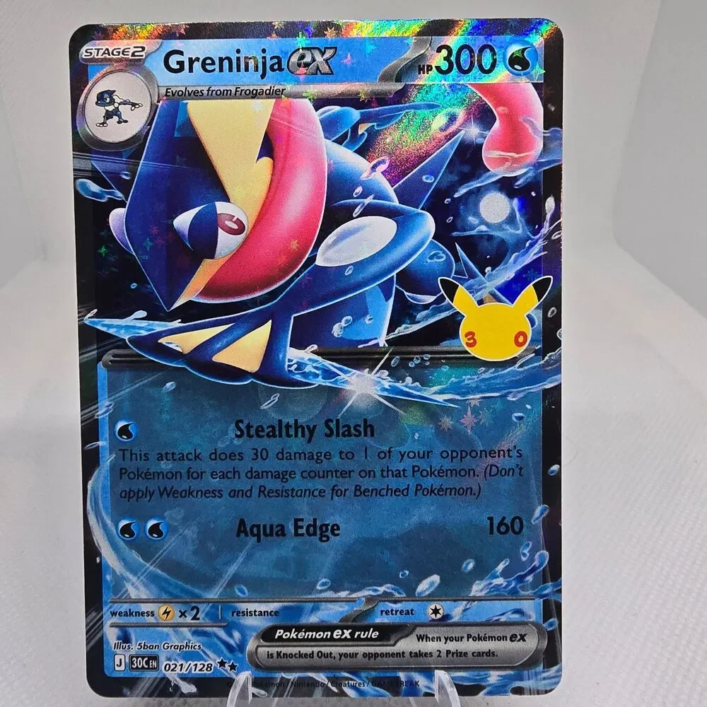 Greninja ex #21 Pokémon 30th Celebration